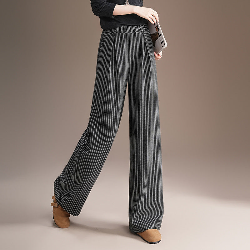 Women's Loose Fashion Slimming Draping Straight Pants