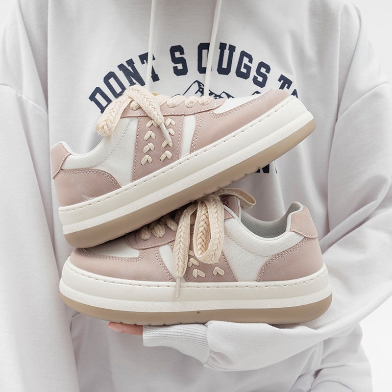 Ins Sports Thick Sole Shoes Schoolgirls