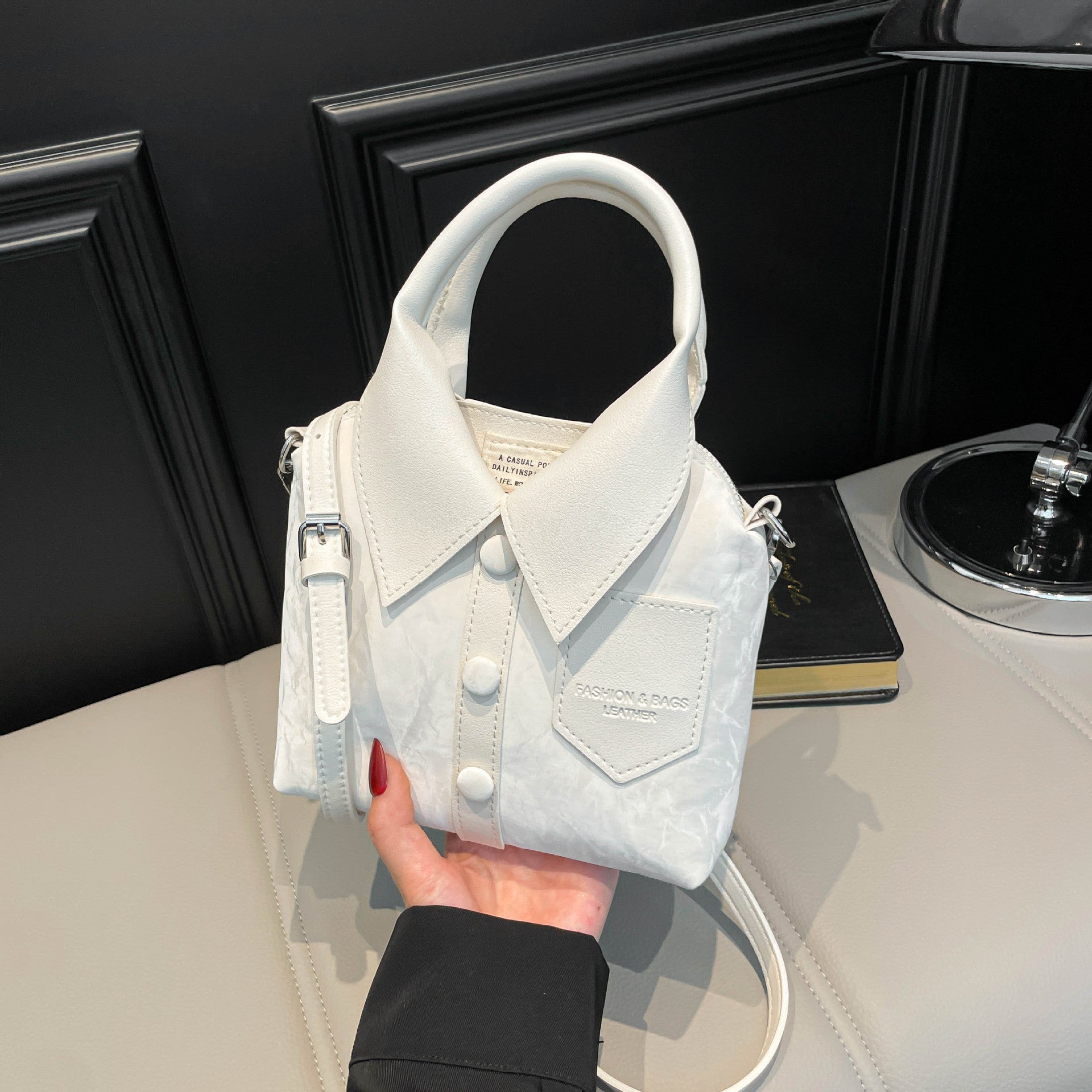 Shirt Handbag Women's Creative Messenger Bag