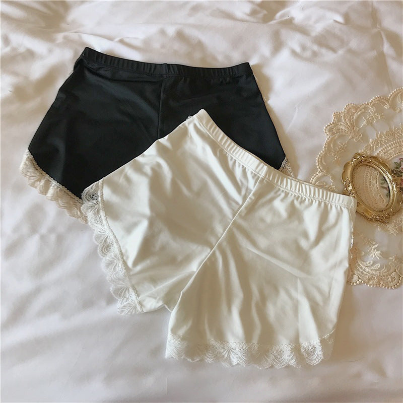 Anti-wardrobe Malfunction Pants Lace Leggings