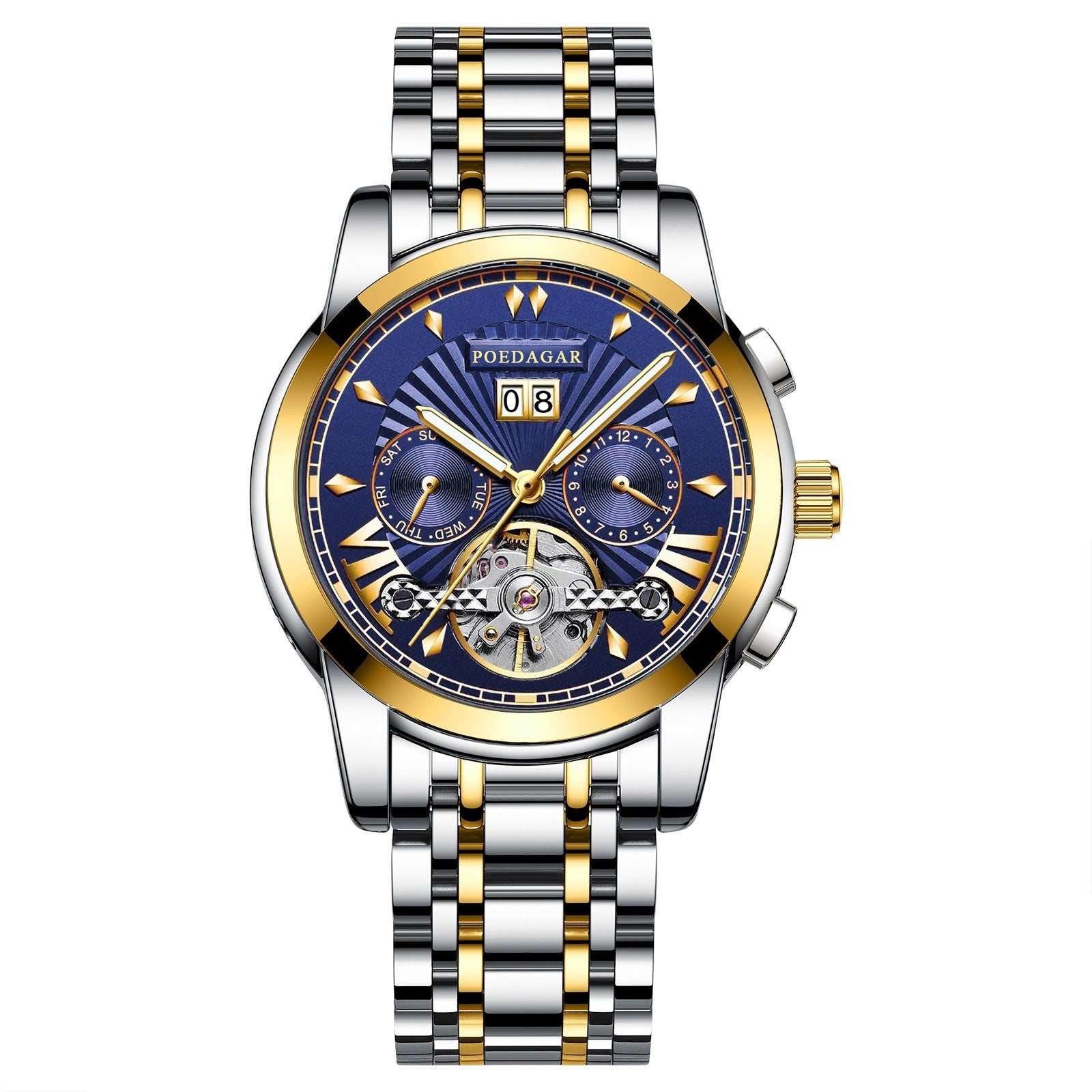 Waterproof Multifunctional Men's Automatic Mechanical Watch