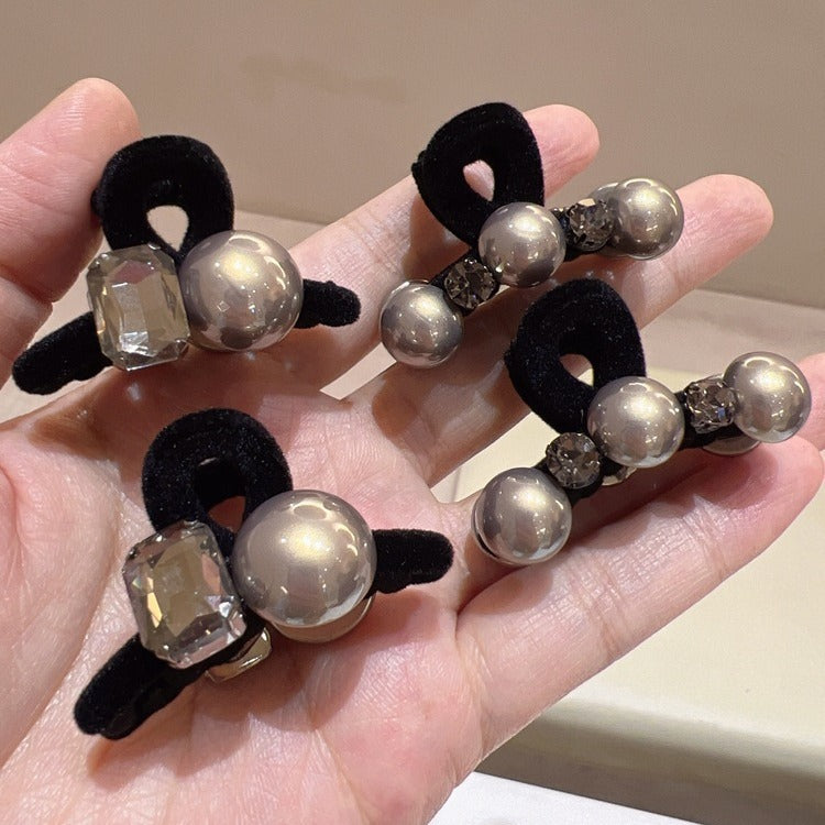 Black Pearl New High-grade Small Hair Grabbing Clip