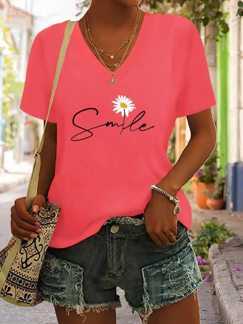 High-grade Spring V-neck Women's