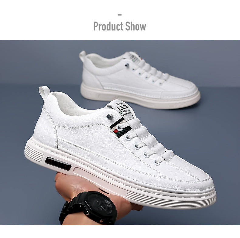 Fashionable And Versatile Sports Leather Shoes