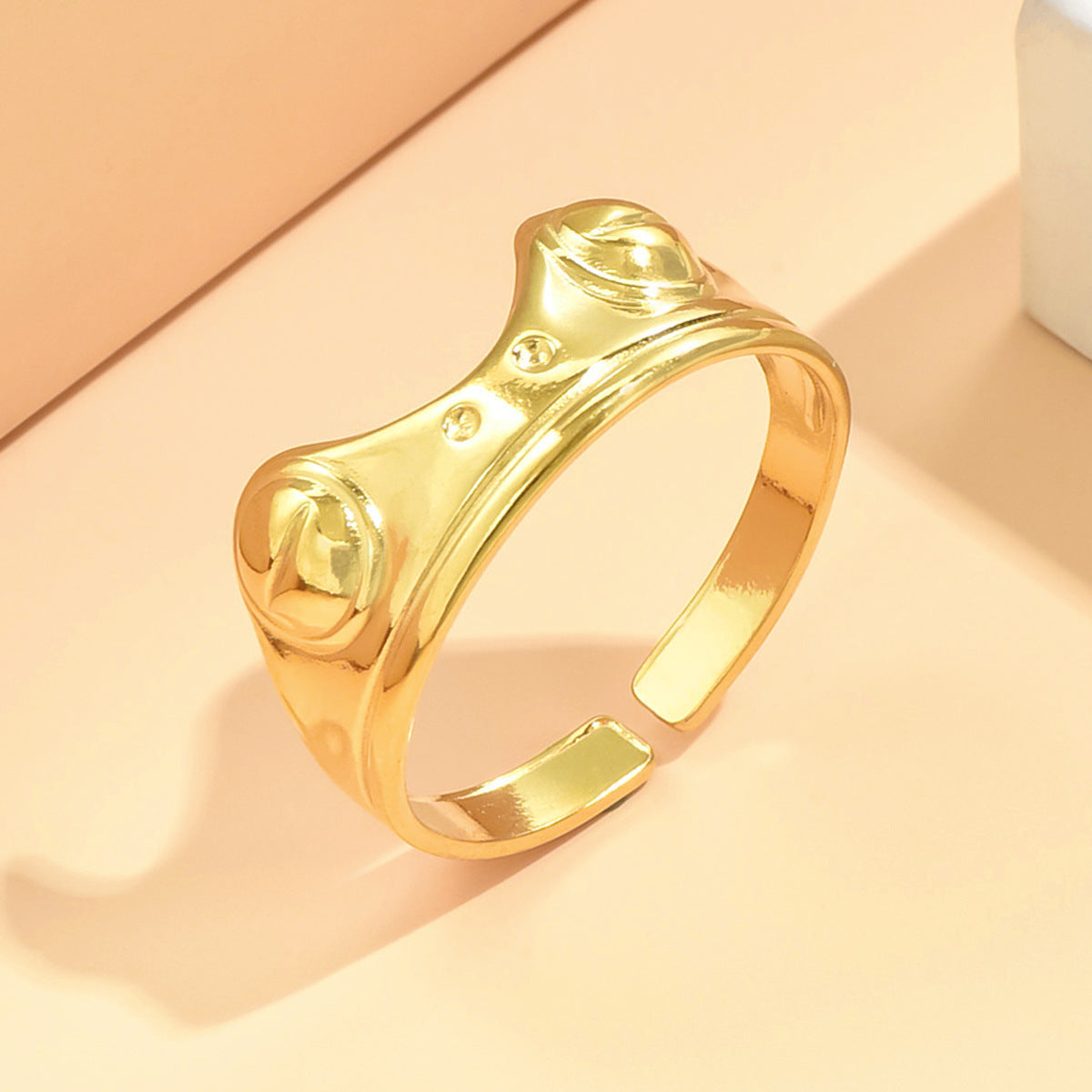 Stainless Steel Ring Children's Fun Girlfriend Gifts All-match