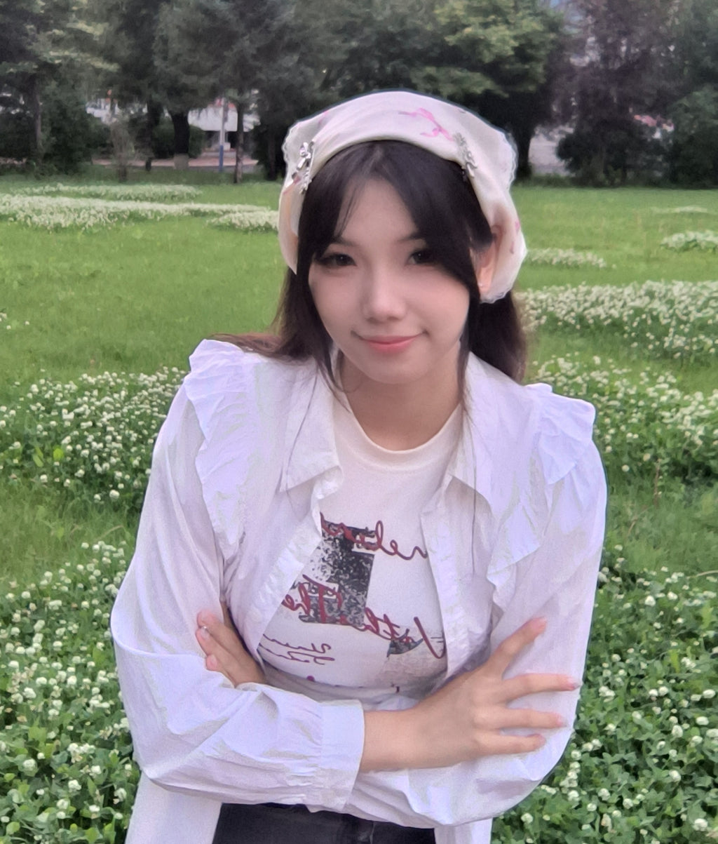 Bow Small Square Towel Women's Thin High-grade Silk Scarf