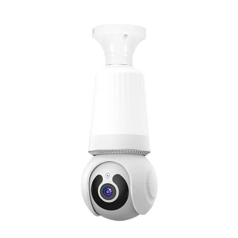 Wireless Wifi Mobile Phone Remote Night Vision V380 Bulb Camera