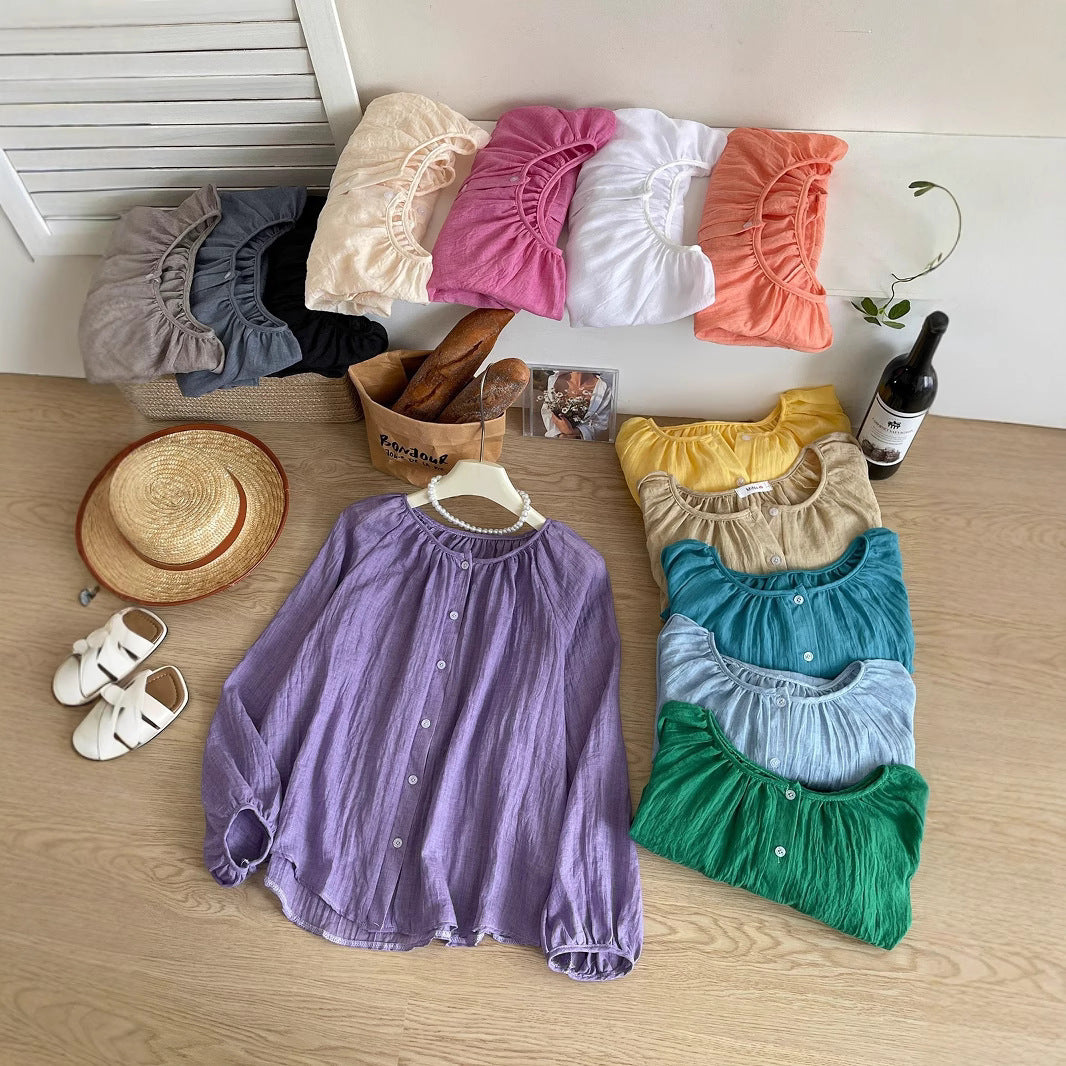 Summer Cotton-Linen Sun-Protective Shirt For Women