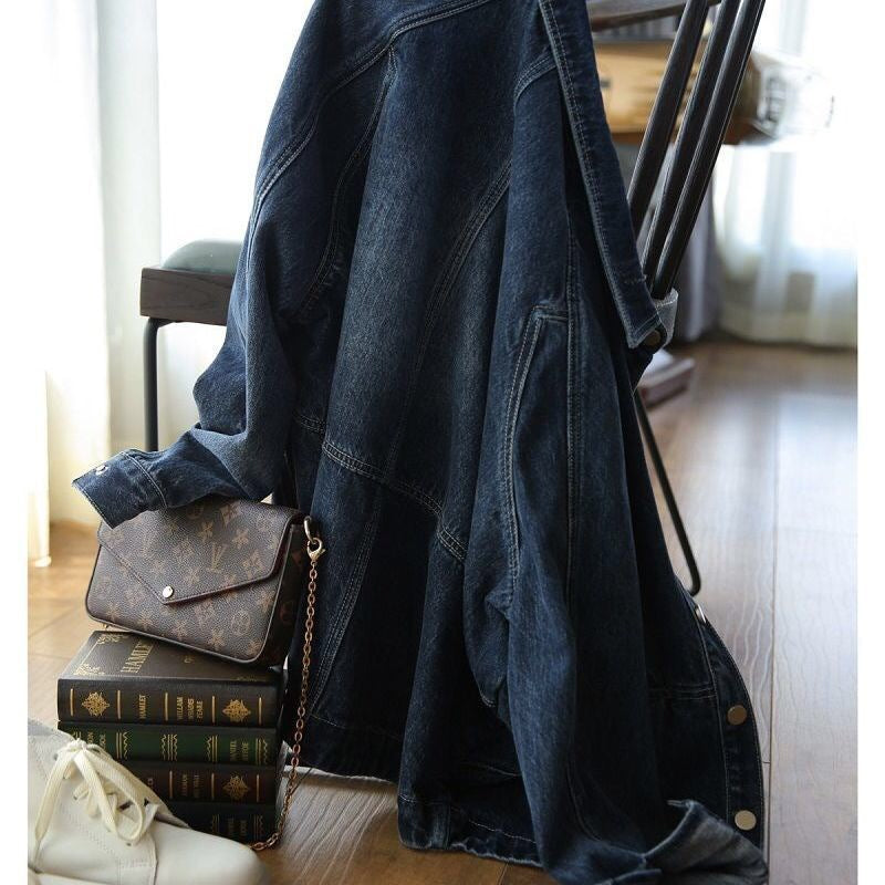 Slimming Baseball Jacket For Women Preppy Style