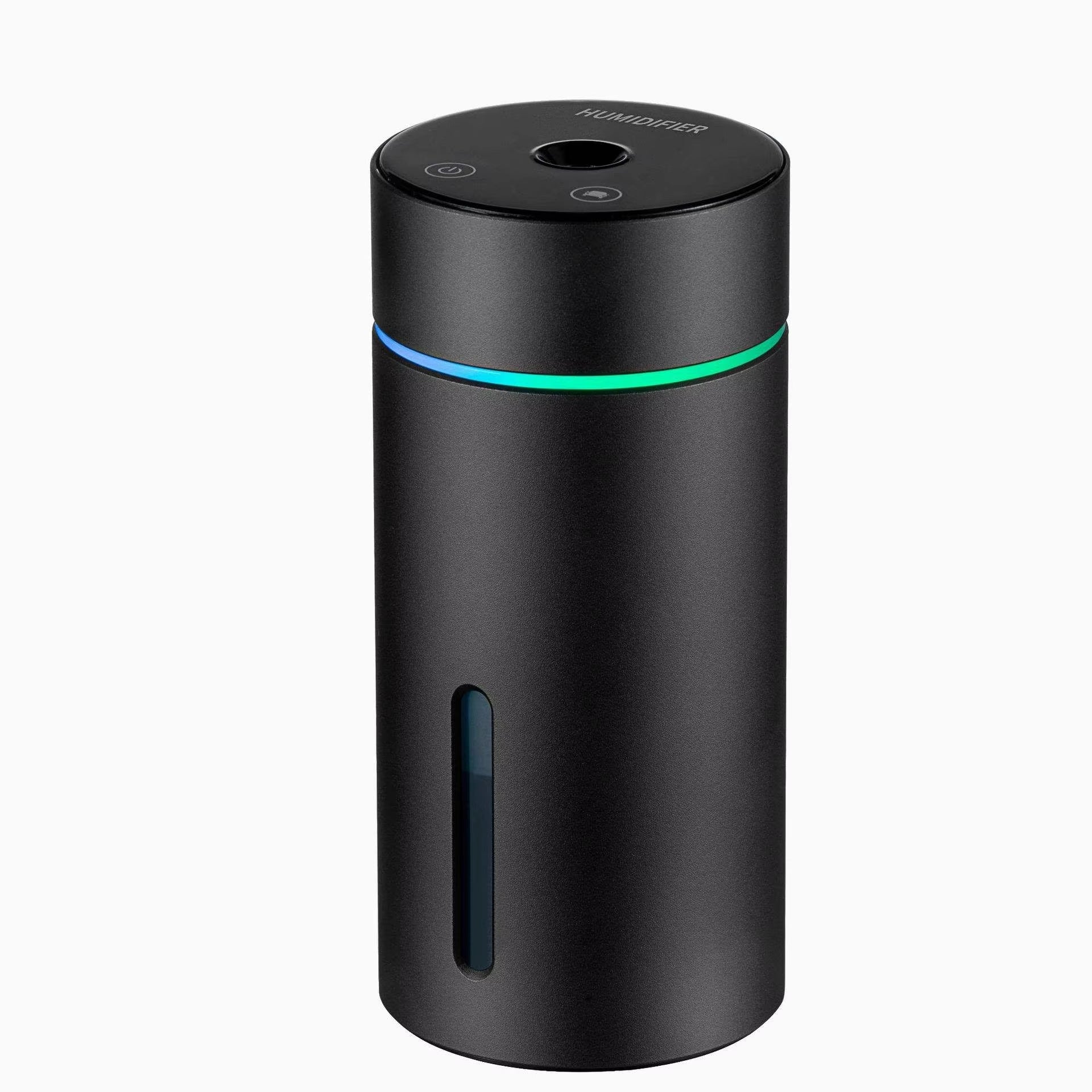 Portable Car Air Humidifier Aluminium Essential Oil Diffuser 260ml Car Aroma Diffuser For Home Office