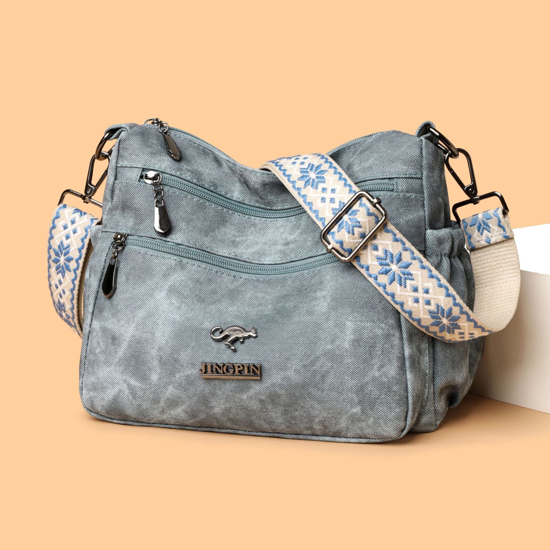 Fashion Shoulder Bag Women's Bag Large Capacity Soft Leather Textured Tote