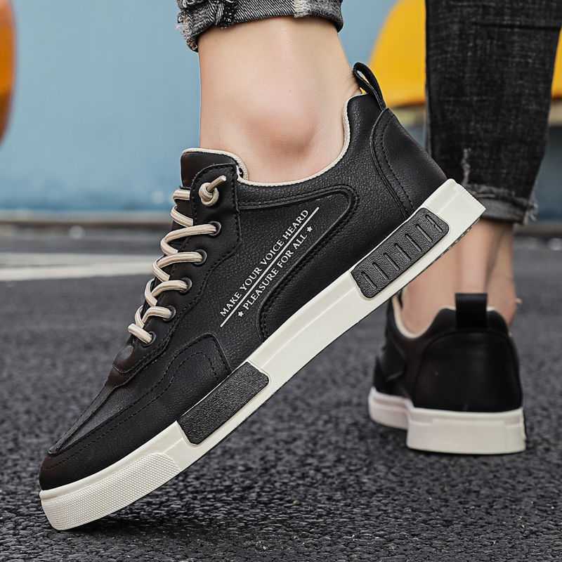 Sports Casual Shoes Men's Breathable All-match White Shoes