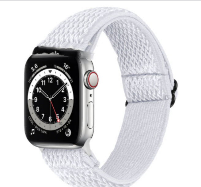 Herringbone Elastic Strap Smart Watch Band Elastic Strap Strap