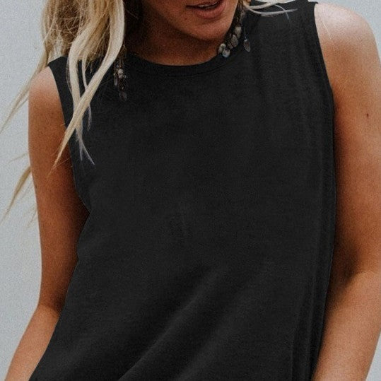 European And American Sleeveless Top Women's Loose