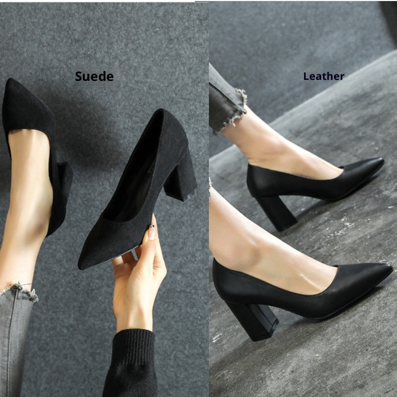 Women's Shallow-mouth Shoes, Plus Size, Wide And Thick For Fat Feet