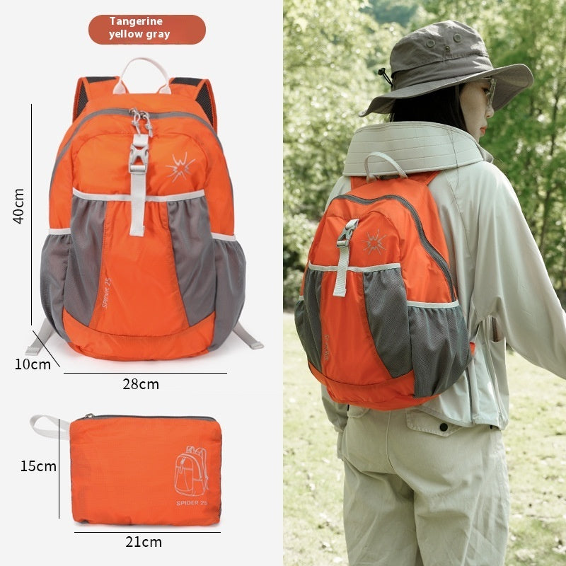 Portable Lightweight Mountaineering Backpack Convenient Travel Mountain Climbing