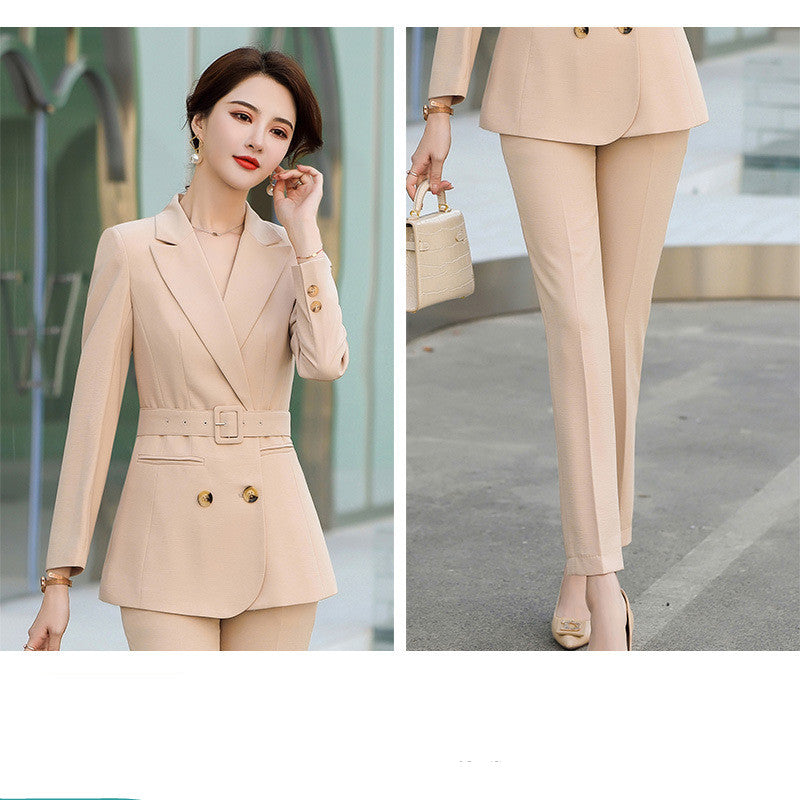 Large Size Mid Sleeve Ladies Suit Professional Suit Jacket