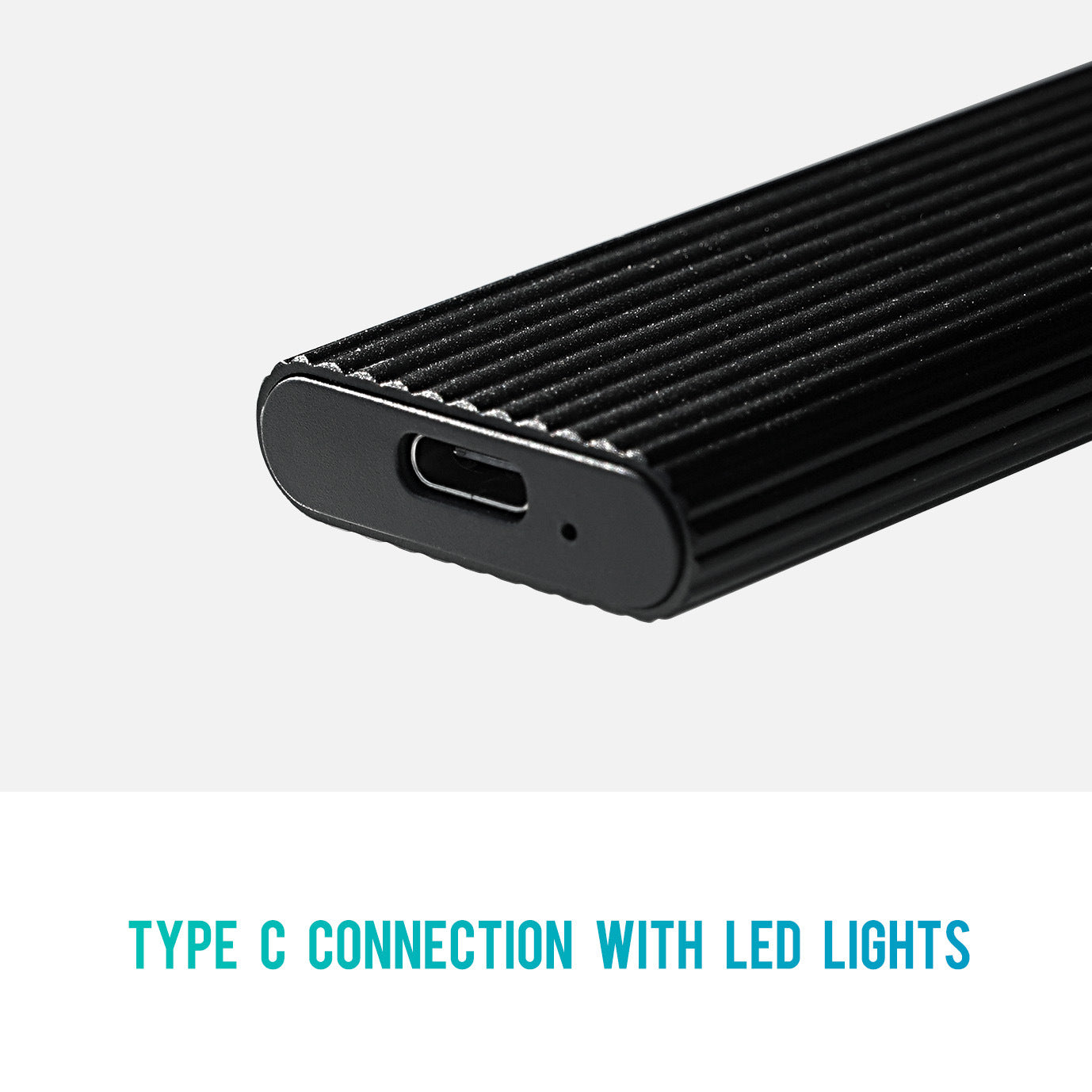 Dual Protocol SSD Universal Hard Disk Enclosure
