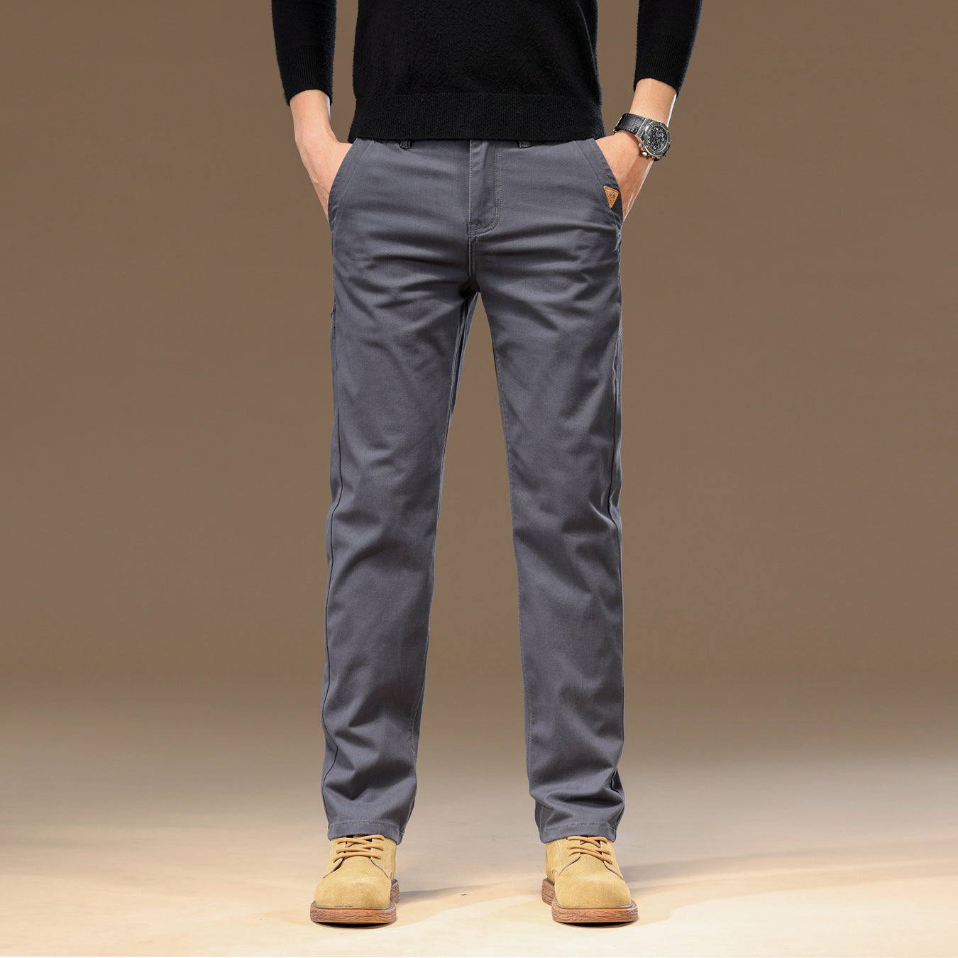 Stretch High-end Entry Lux Daily Business Commute Straight Men's Clothing