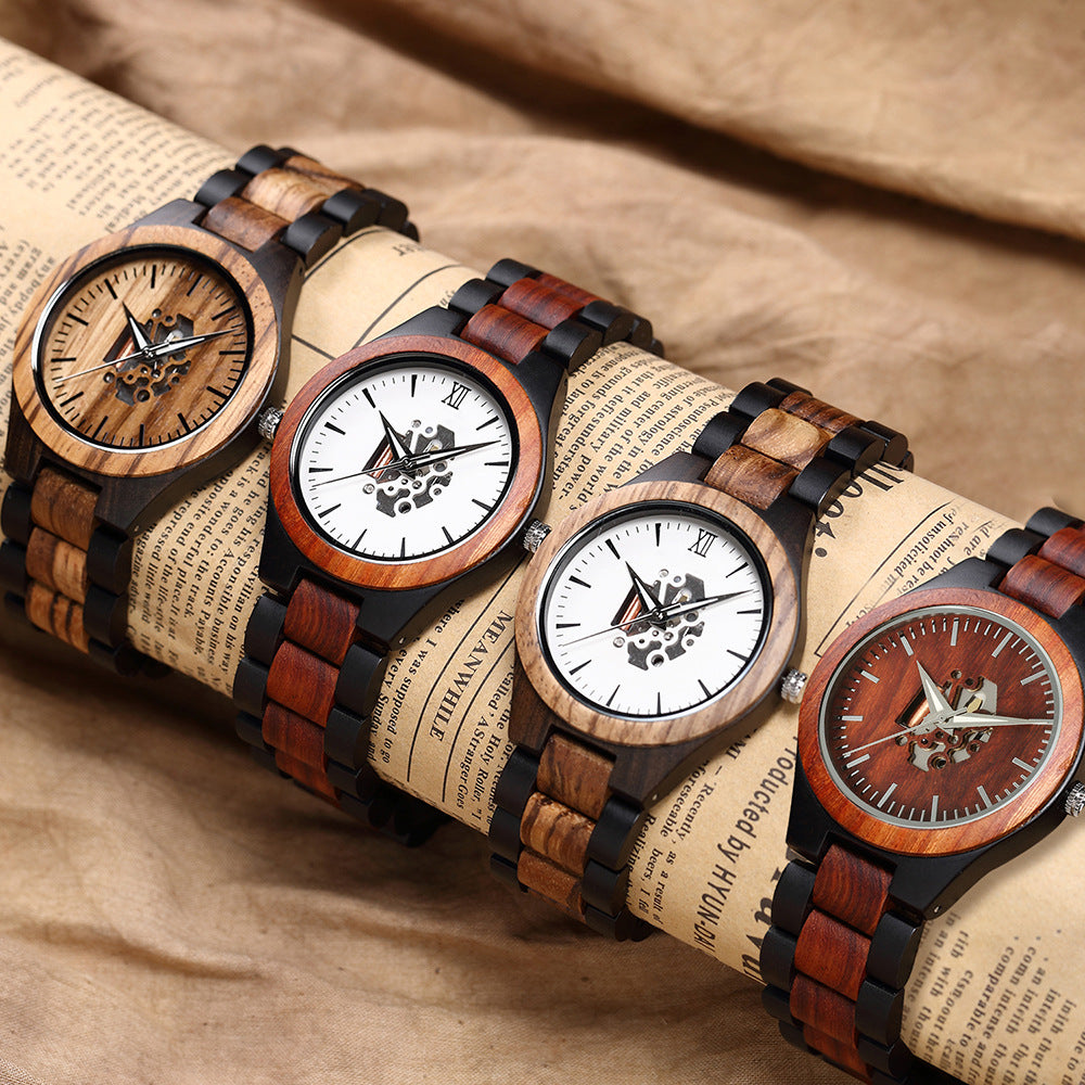 Simple Hollow Watch Business  Quartz