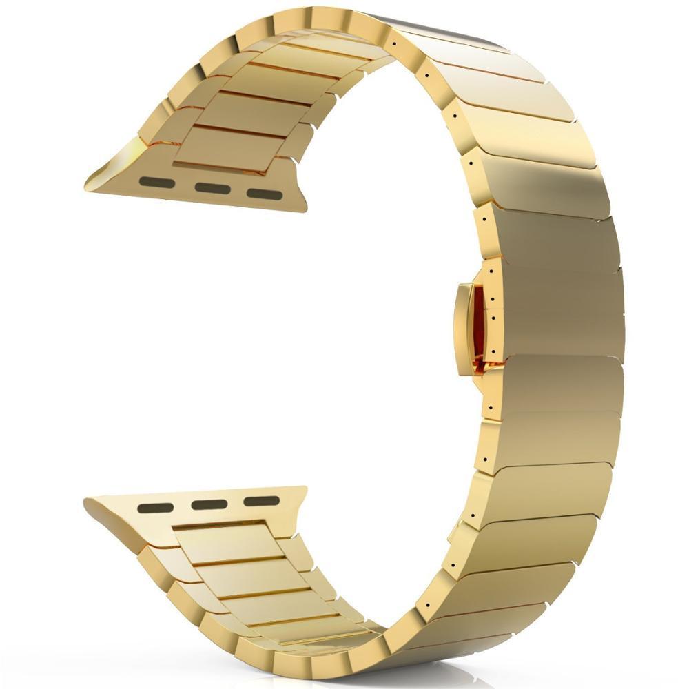 Stainless Steel Smart Butterfly Buckle Watch Strap