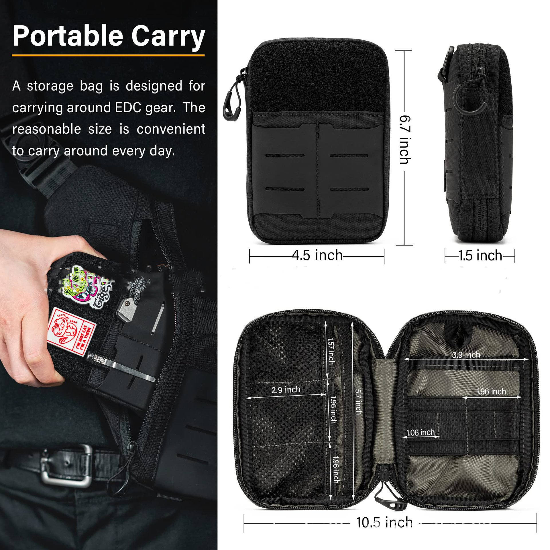 Outdoor Tactics Medical Storage Bag Multifunctional Small Waist Bag
