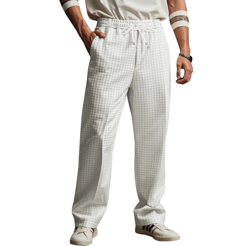 Casual Loose Digital Printing Business Simplicity Sports Pants