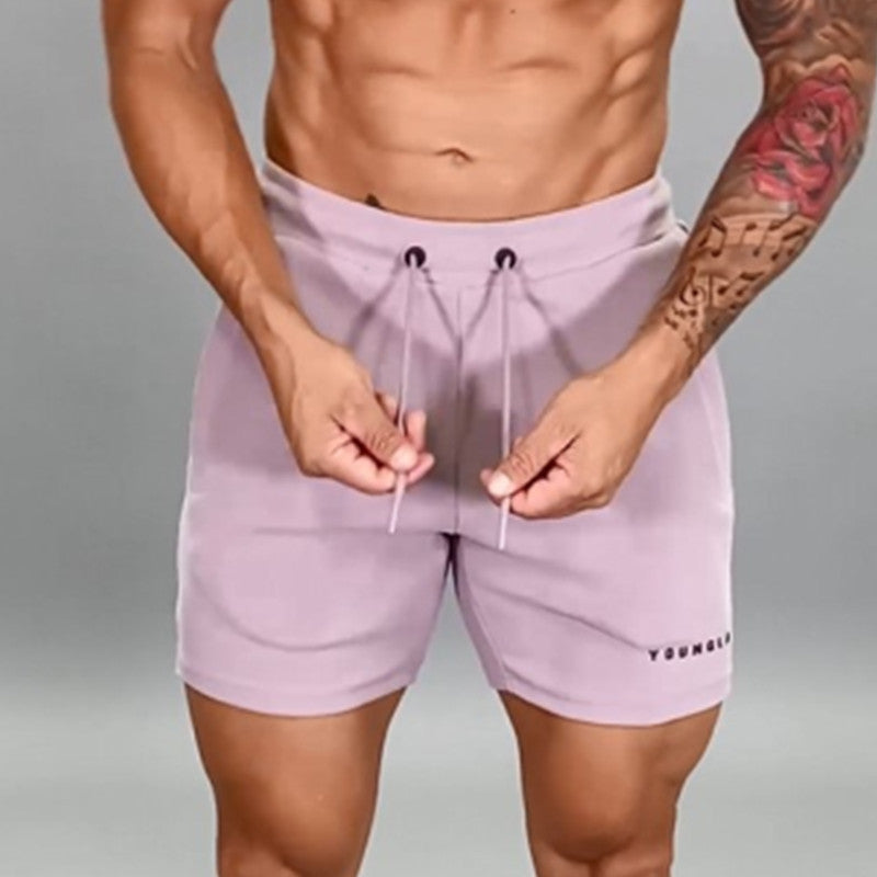 Fitness Casual Sports Running Cotton Split American Basketball Shorts