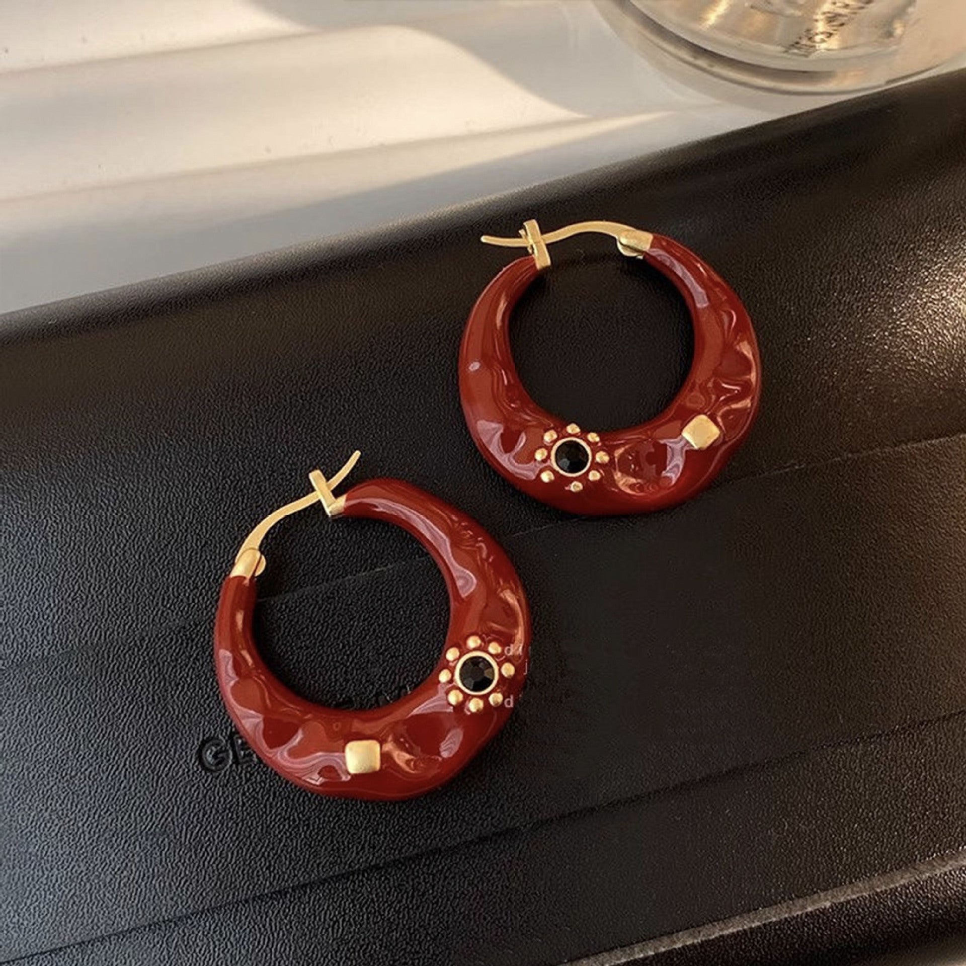 New Hong Kong Style Light Luxury High-grade Ear Studs