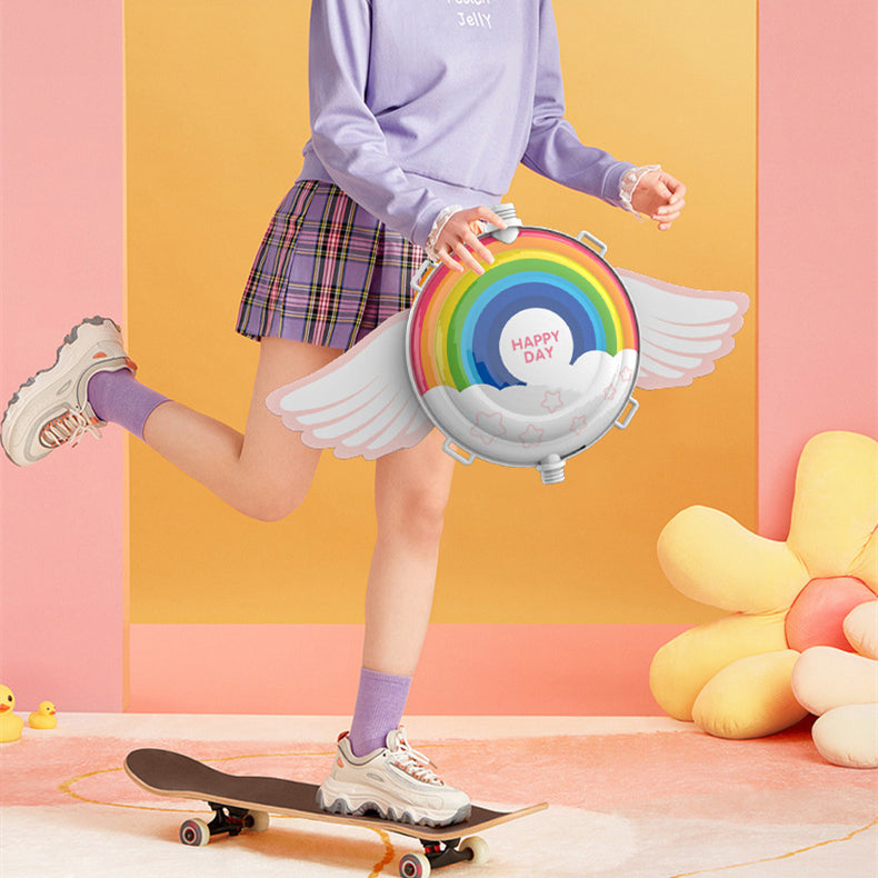 Children's Backpack Water Gun Beach Water Playing Pull-out Water Gun Cartoon Water Spray Toys