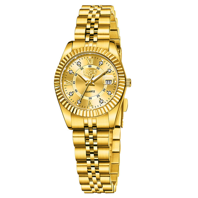 Waterproof Leisure Couple Niche New Quartz Watch