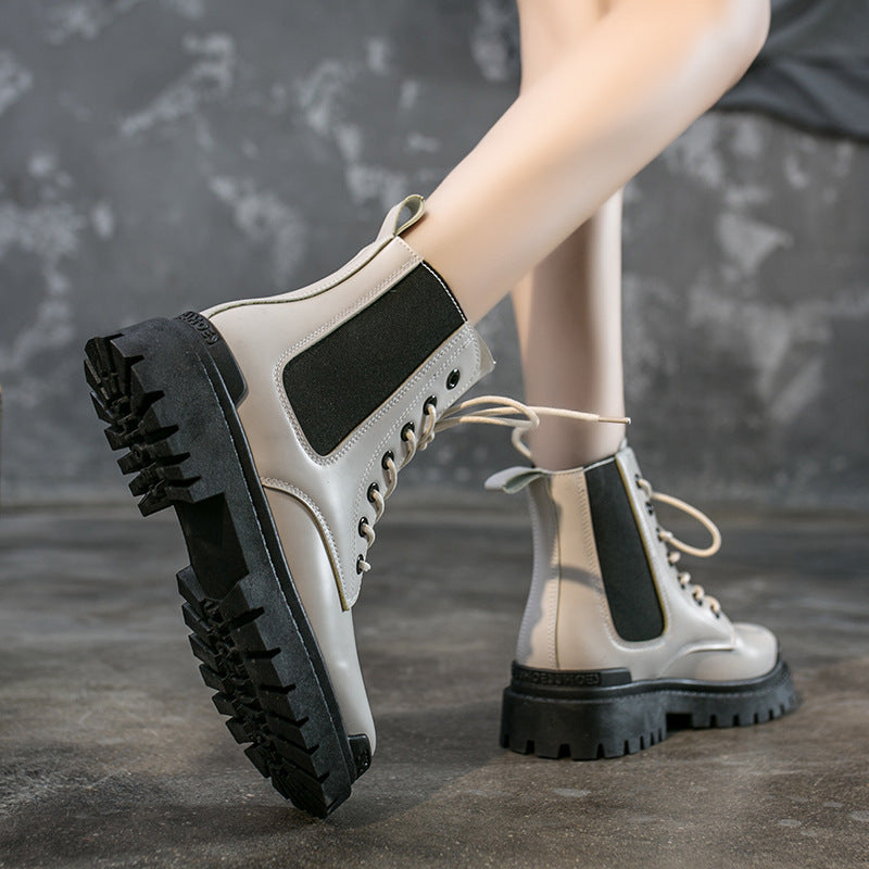 British style chimney short boots