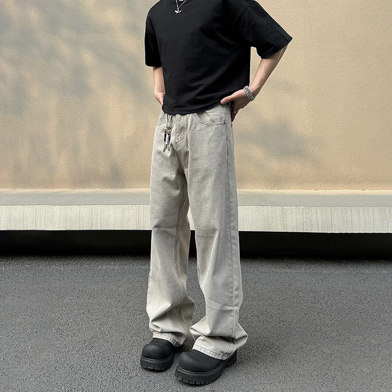 Weila Loose Wide Leg Pants Men