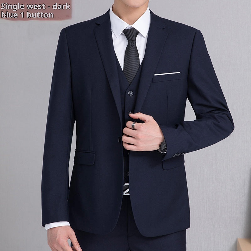 Men's Korean-style College Students Work Business Coat