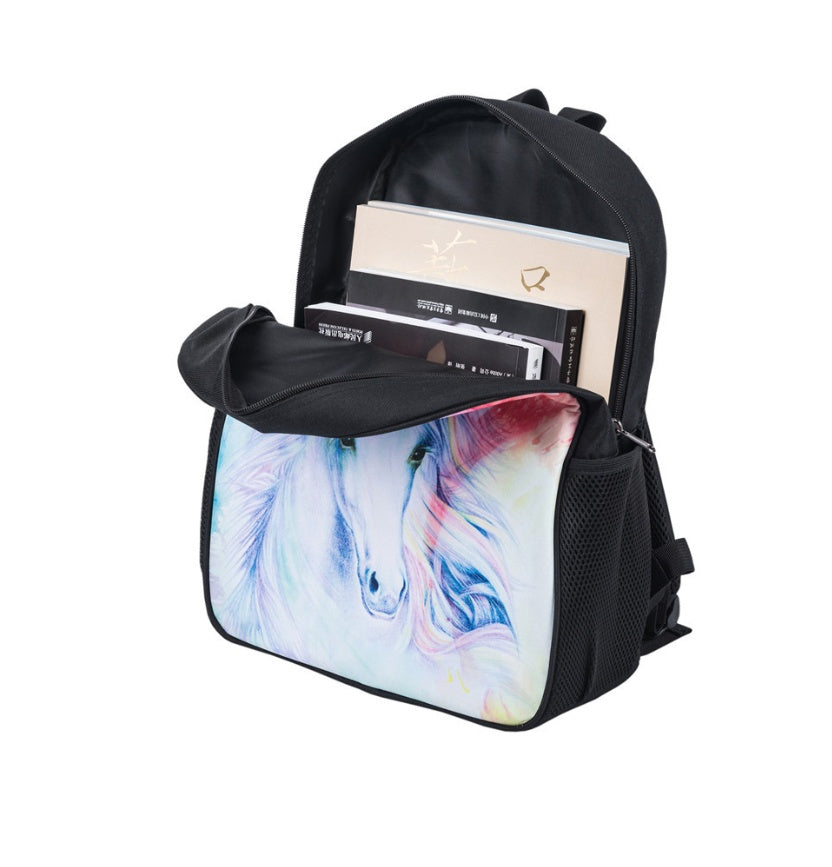 Jurassic dinosaur hot backpack primary and secondary school students wear-resistant burden reduction bag 3D printing a generation of factory direct sales
