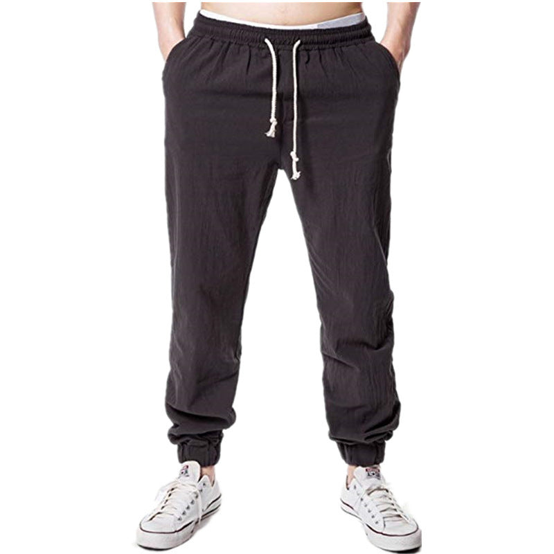 Casual sports tethered trousers