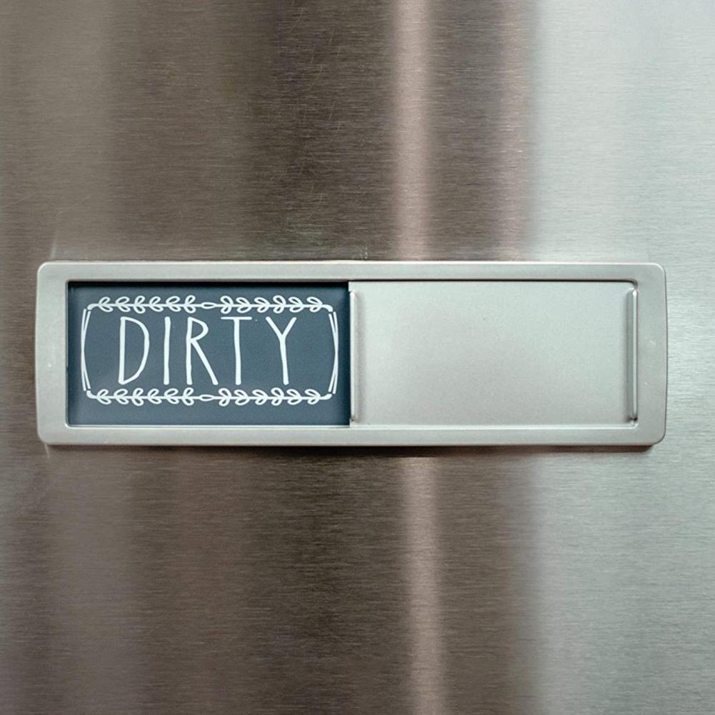 Dishwasher Magnet Cleaning Dirty Sign Indicator