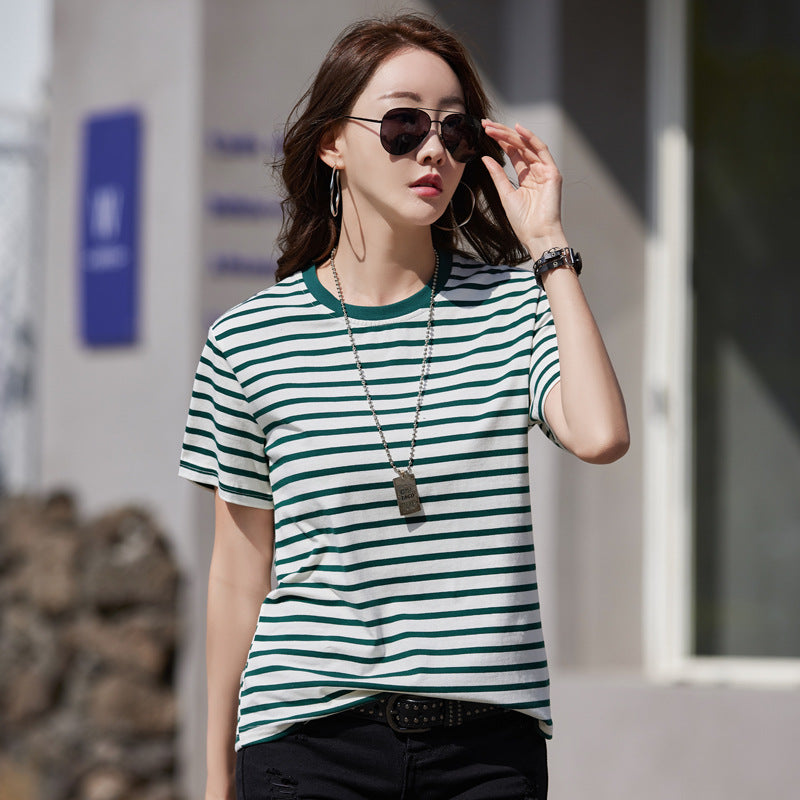 Women's Short-Sleeve Cotton T-Shirt