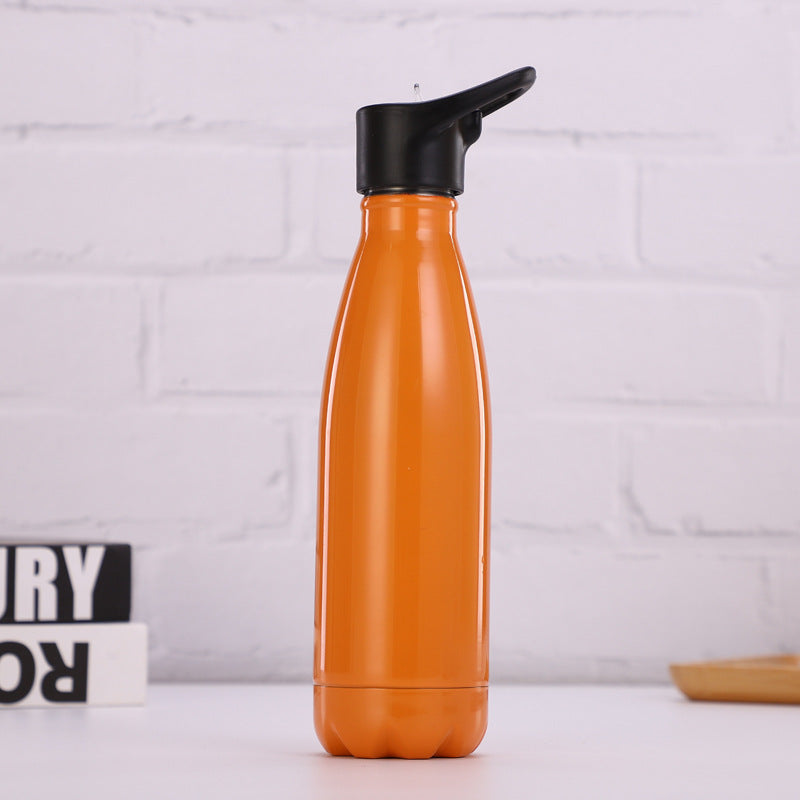 Stainless steel outdoor sports bottle