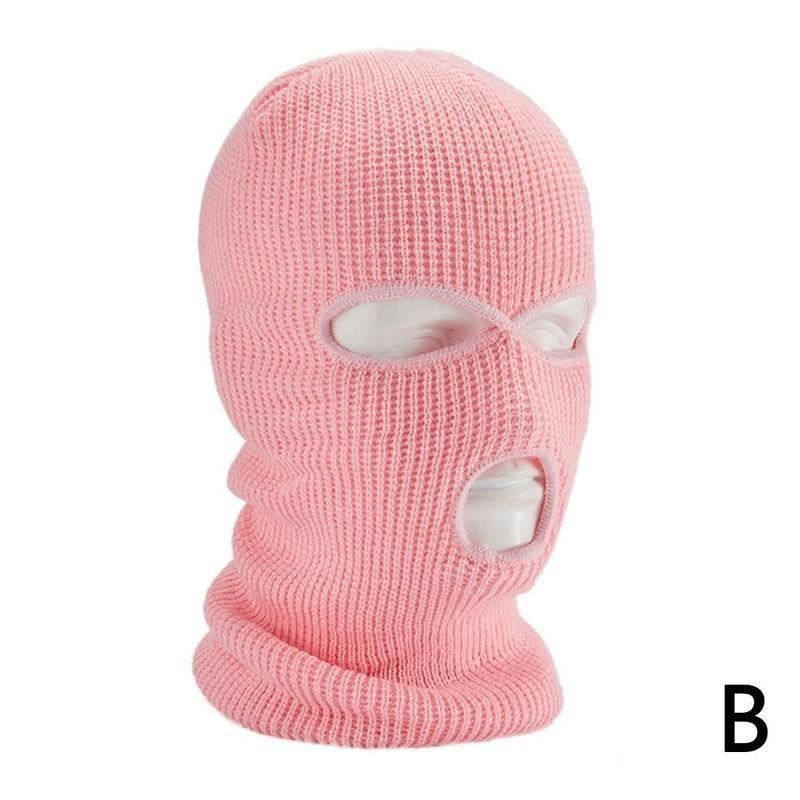 Solid Color Outdoor Cycling Warm Pullover Cap