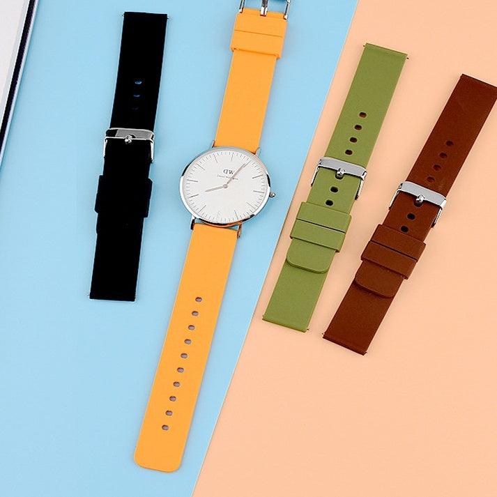 Applicable To Smart Watch Silicone Strap