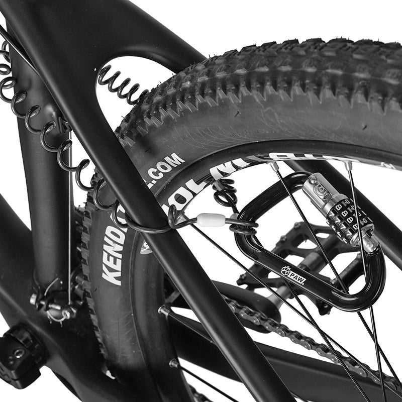 Bicycle lock hook lock combination lock