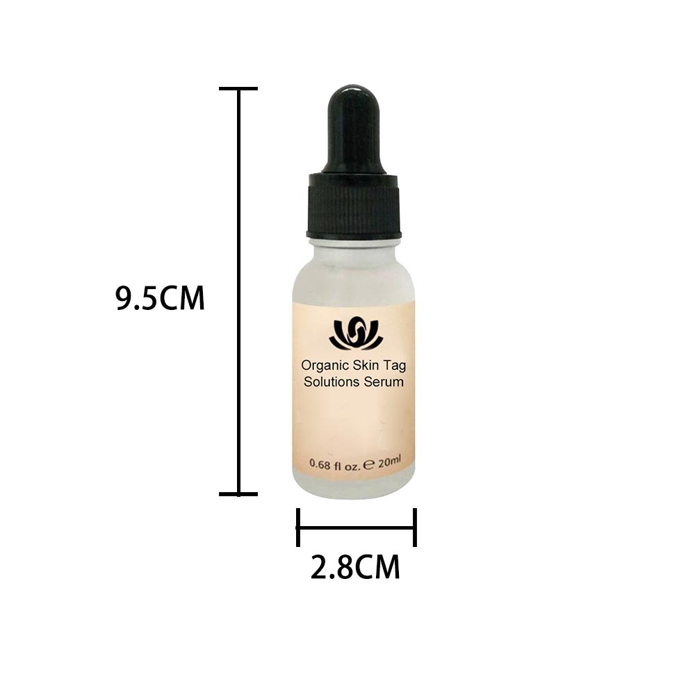Organic Tags Solutions Serum No Trace Painle Skin Tag Remover Serum Mole Removal Cream Painless Face Wart Mole Freckle