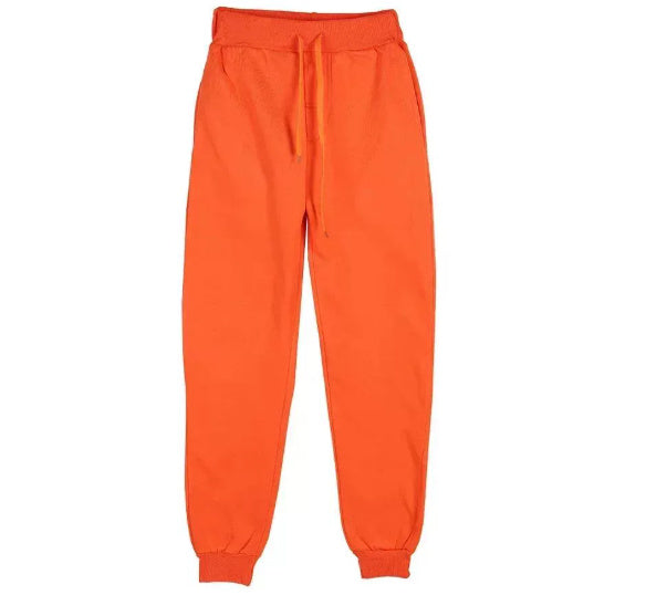 Solid Color Sports Pants Men's And Women's Sports Casual Pants