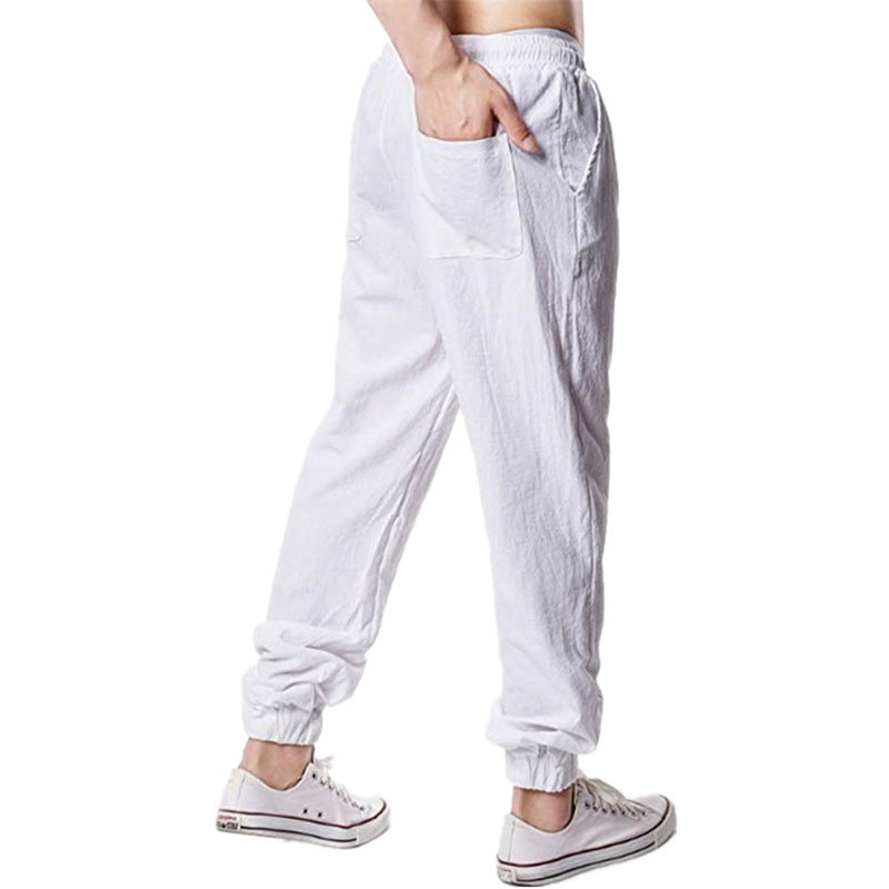 Casual sports tethered trousers