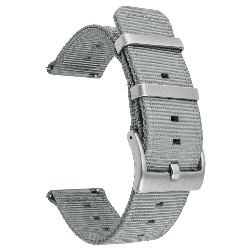 Nylon Watchband Quick Release Waterproof Woven Strap