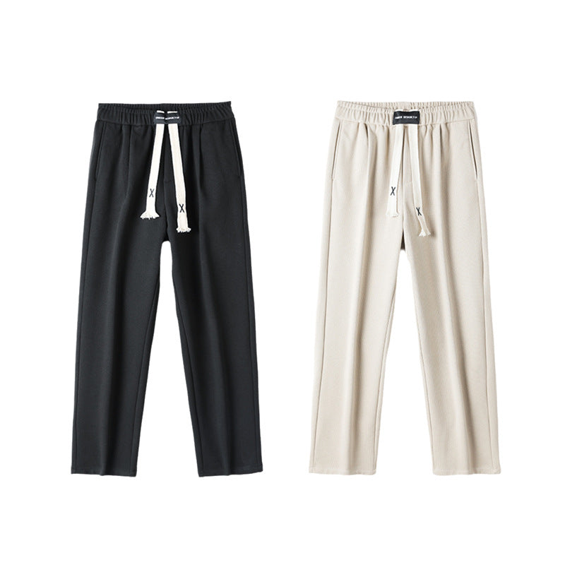 New Japanese Style Simple Casual Pants Men