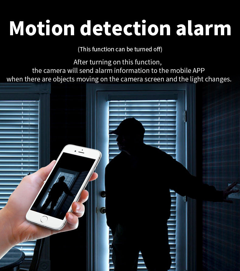 HD Night Vision Surveillance Camera Wifi Remote Monitor Mobile Phone Wireless