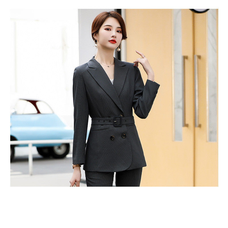 Large Size Mid Sleeve Ladies Suit Professional Suit Jacket