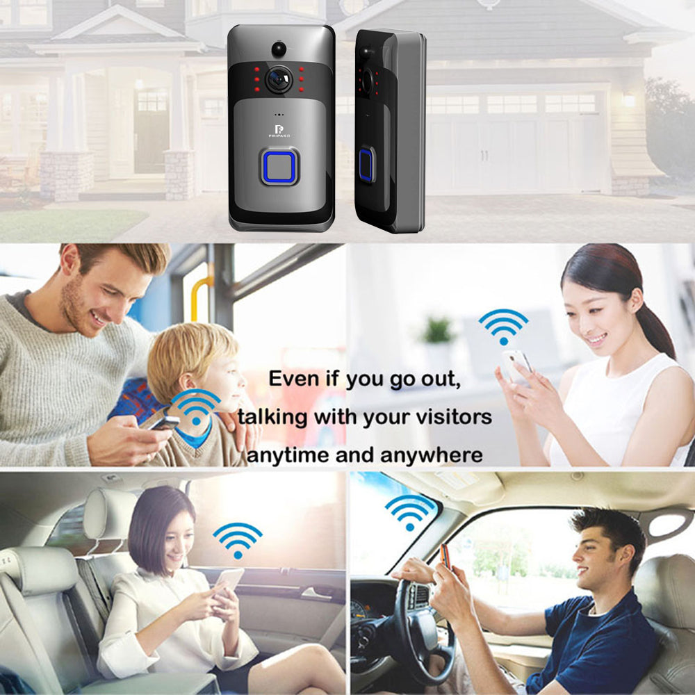 Low Power WiFi Visual Doorbell HD Webcam